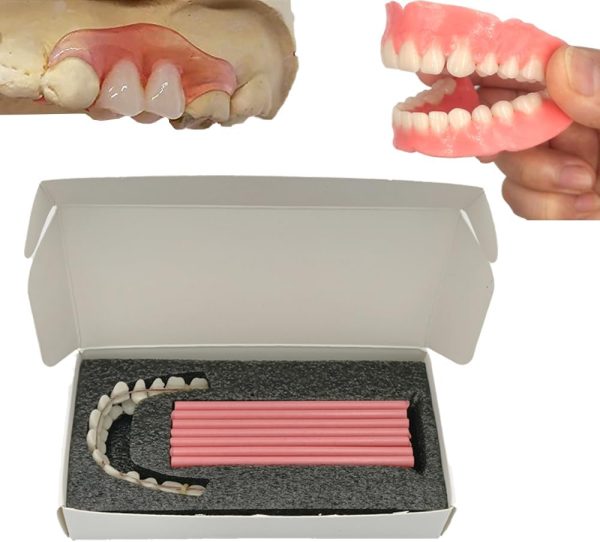 Teeth Repair Kit Fake Teeth,Tooth Fixing Kit for Missing and Broken Teeth, Temporary Teeth Replacement Kit